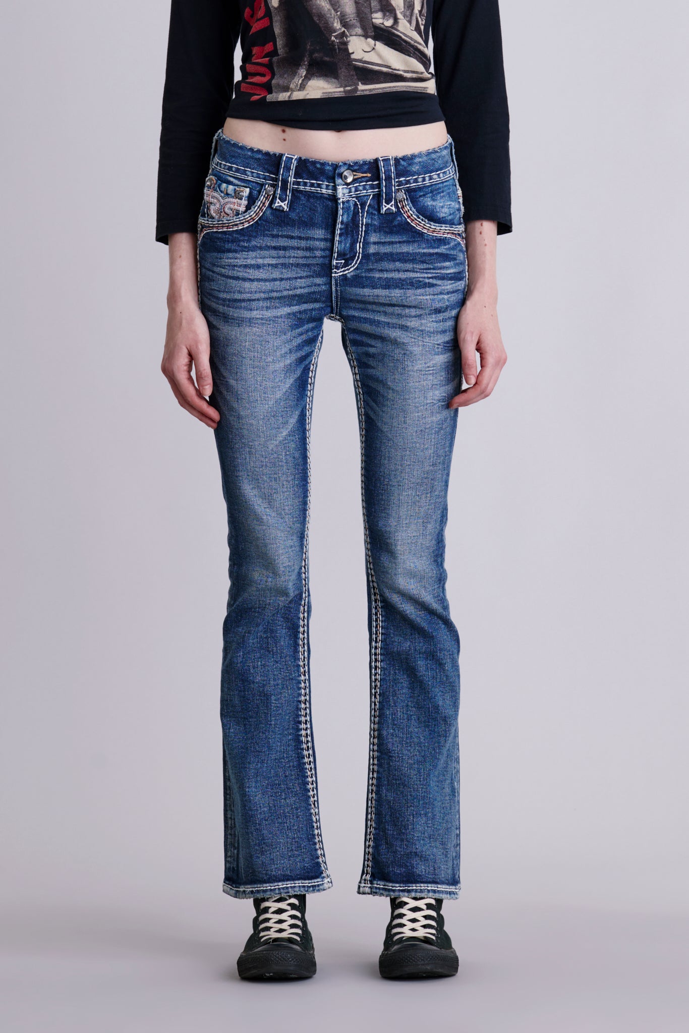 Kelton Bootcut Jeans - Rock Revival®