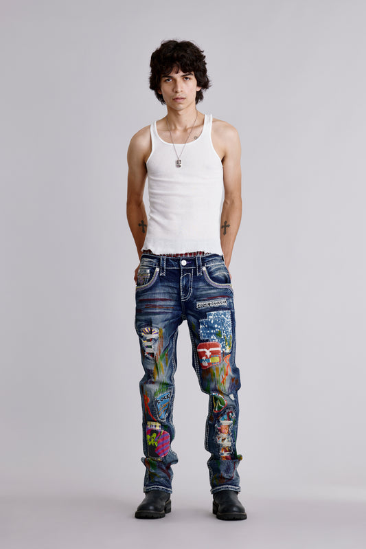 Armie Straight Jeans - Rock Revival®