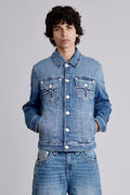 Jegor Denim Jacket in Medium Blue