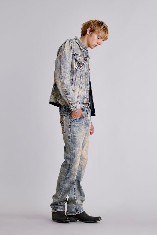 Arther Relaxed Straight Jeans - Rock Revival®