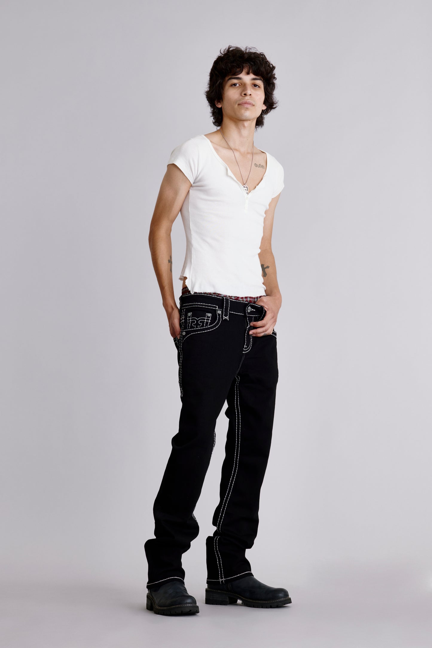 Titan Relaxed Straight Jeans - Rock Revival®
