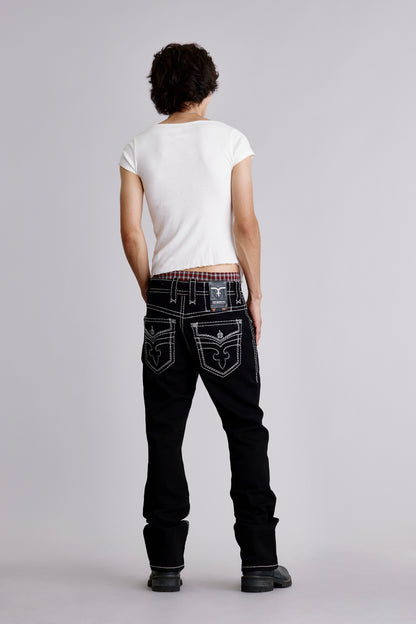 Titan Relaxed Straight Jeans - Rock Revival®