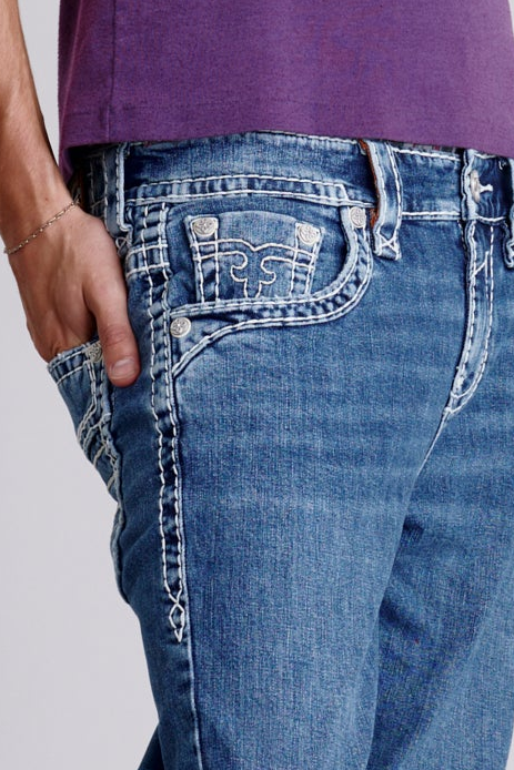 Titan Relaxed Straight in Medium/White