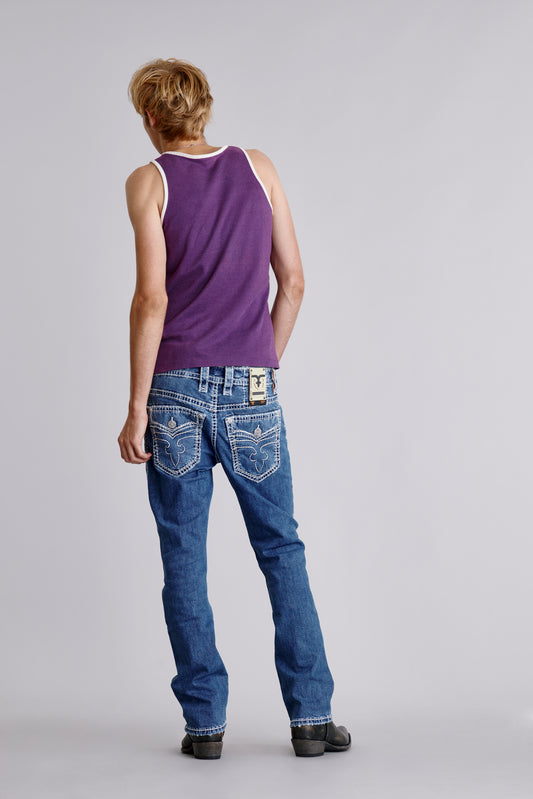Titan Relaxed Straight Jeans - Rock Revival®