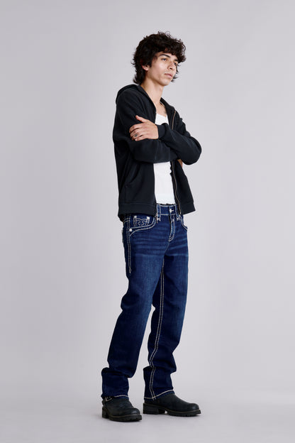 Titan Relaxed Straight Jeans - Rock Revival®