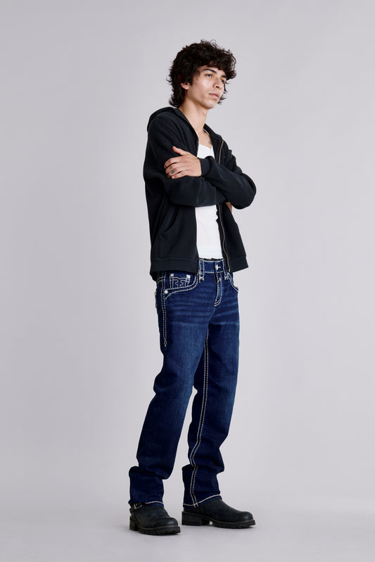 Titan Relaxed Straight Jeans - Rock Revival®