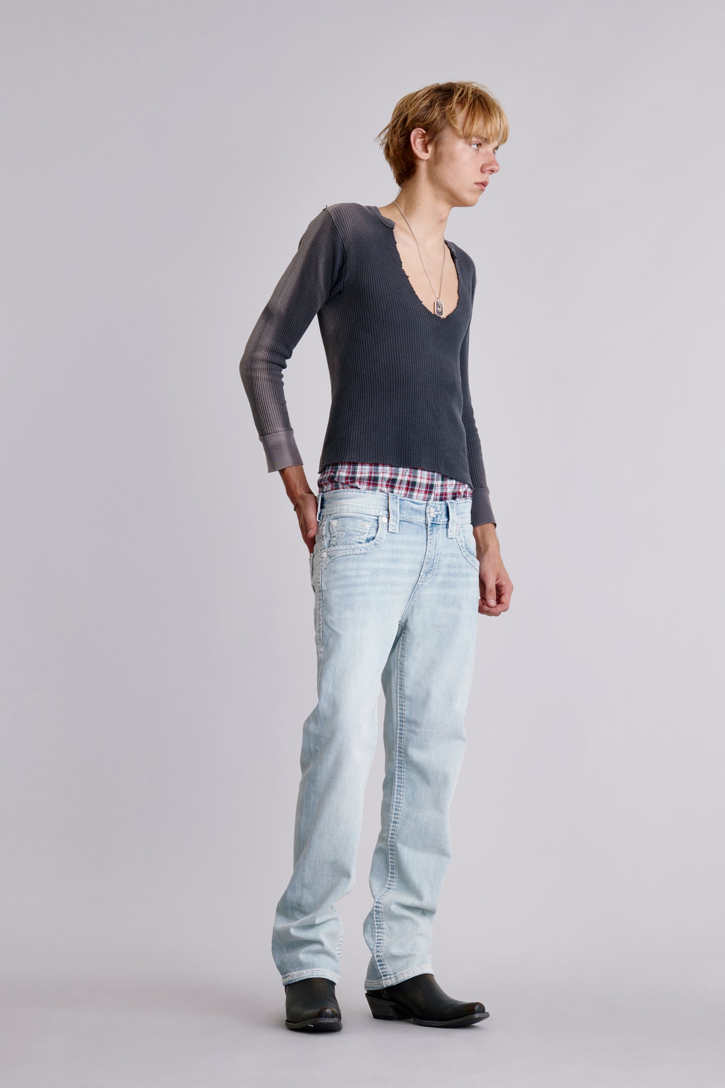 Titan Relaxed Straight Jeans - Rock Revival®
