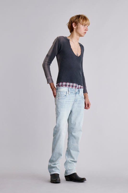 Titan Relaxed Straight Jeans - Rock Revival®