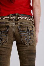 Alivia Low-Rise Flare Leg Jeans - Rock Revival®