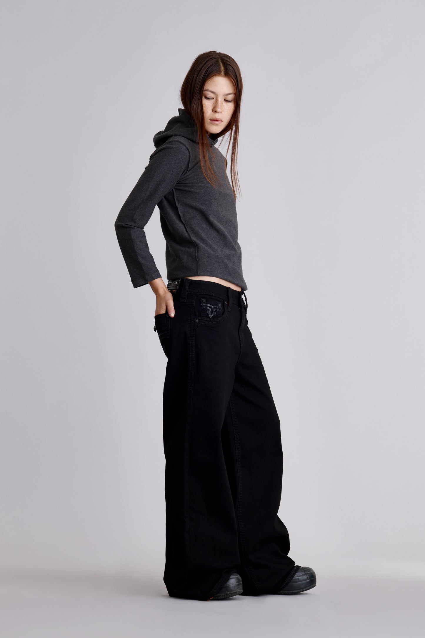Alivia Oversized Wide-Leg Jeans - Rock Revival®