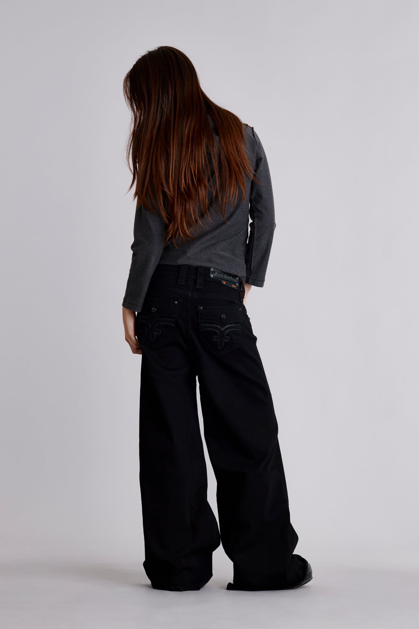 Alivia Oversized Wide-Leg Jeans - Rock Revival®