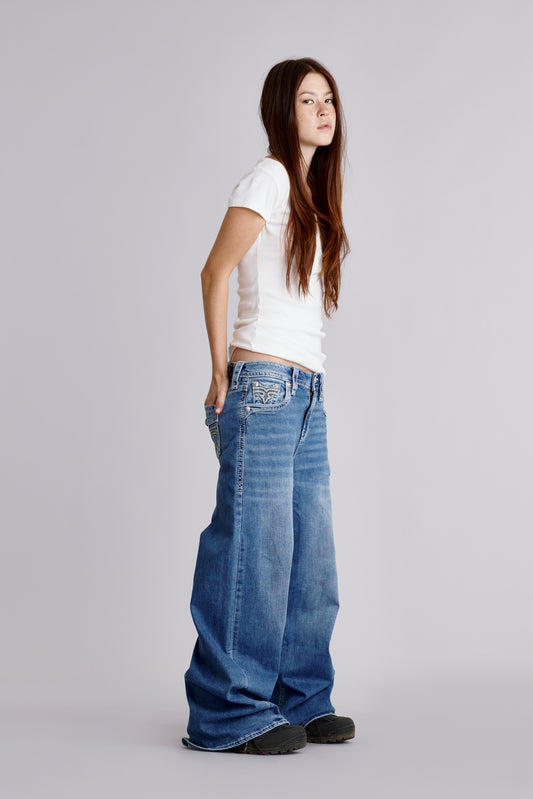 Alivia Oversized Wide-Leg Jeans