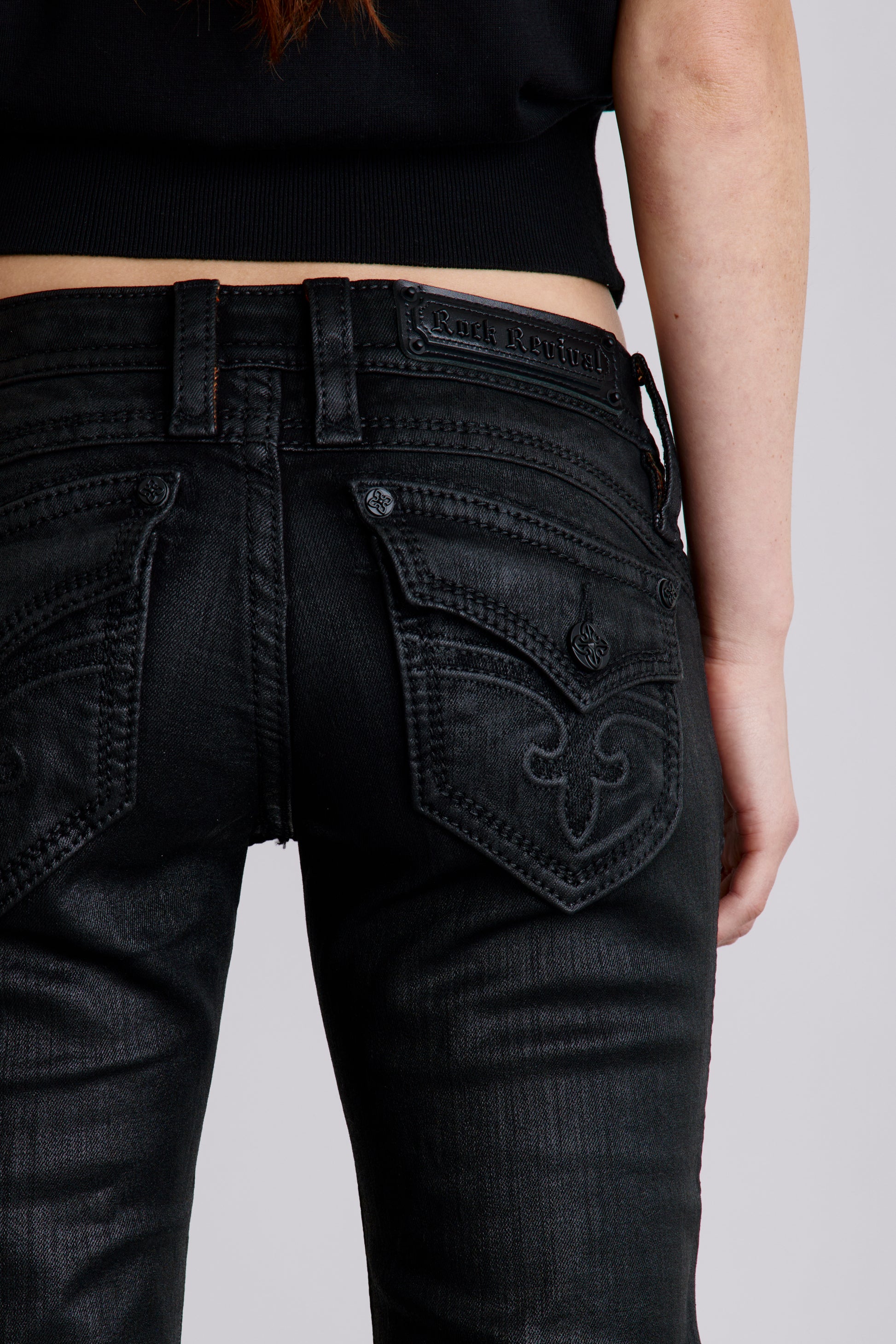 Gwen Super Low-Rise Bootcut Jeans - Rock Revival®