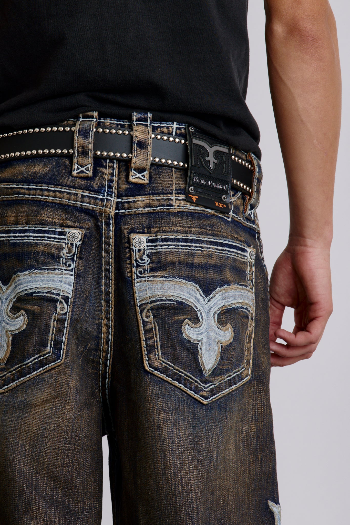 Atlas Baggy 3 Jeans | Medium Wash | Rock Revival – Rock Revival®
