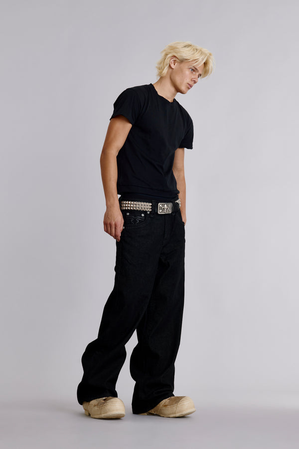 Pantalones vaqueros Newton Baggy 3 en negro