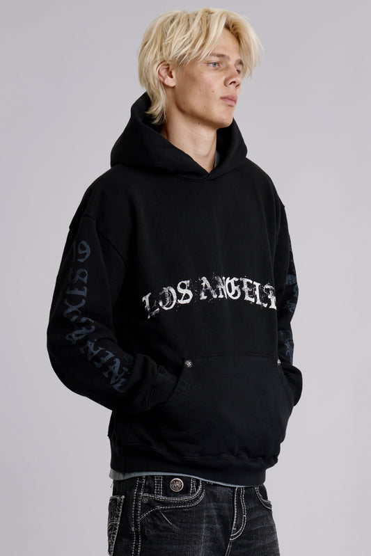 Angel Tour Hoodie in Black