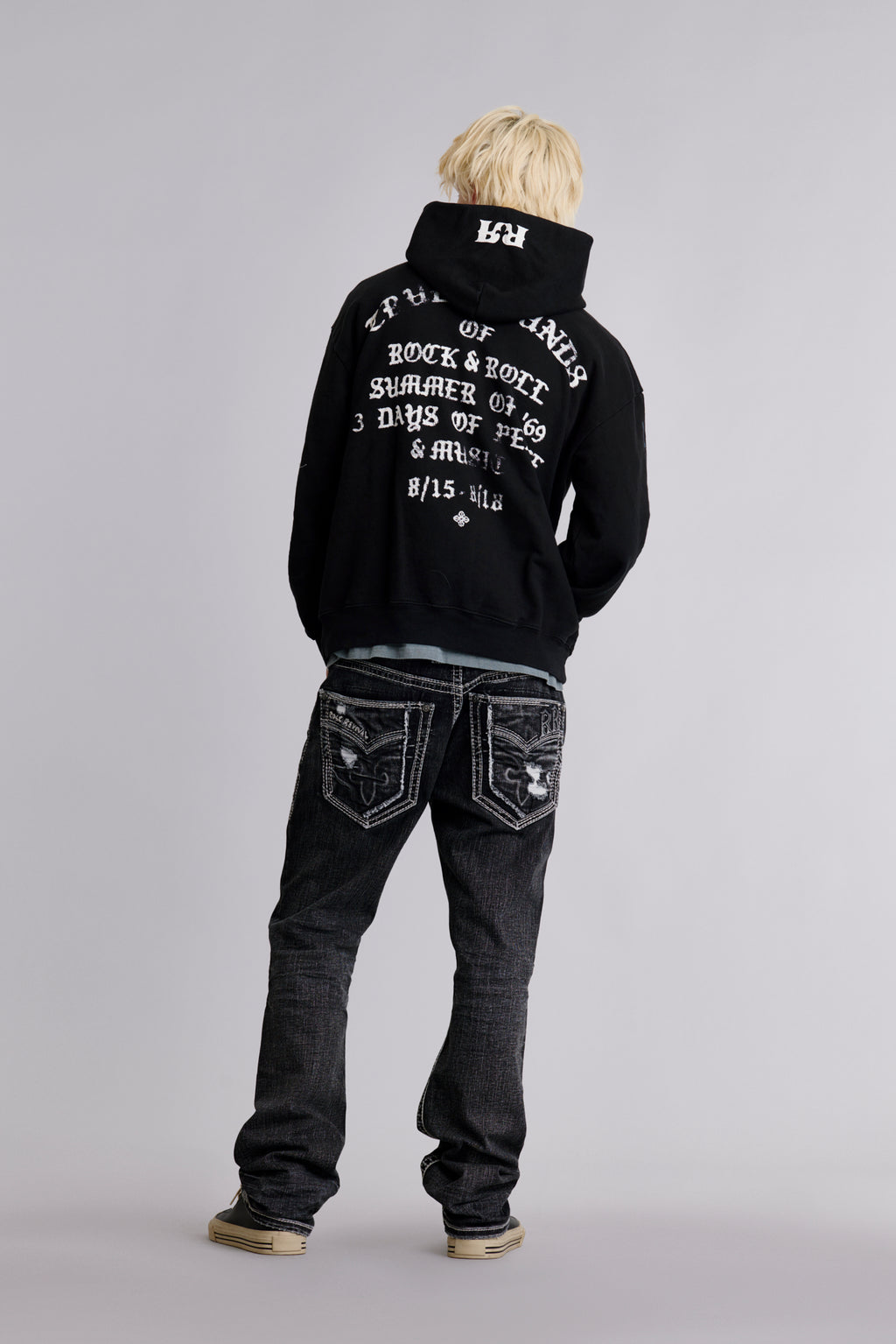 Angel Tour Hoodie in Black - Rock Revival®