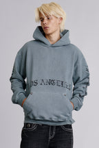 Angel Tour Hoodie in LA Gray - Rock Revival®