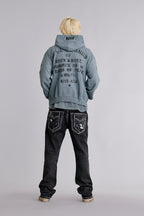 Angel Tour Hoodie in LA Gray - Rock Revival®