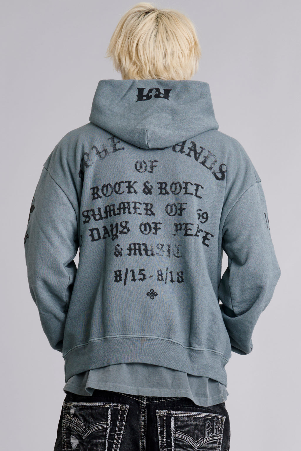 Angel Tour Hoodie in LA Gray - Rock Revival®