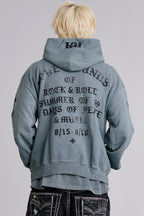 Angel Tour Hoodie in LA Gray - Rock Revival®