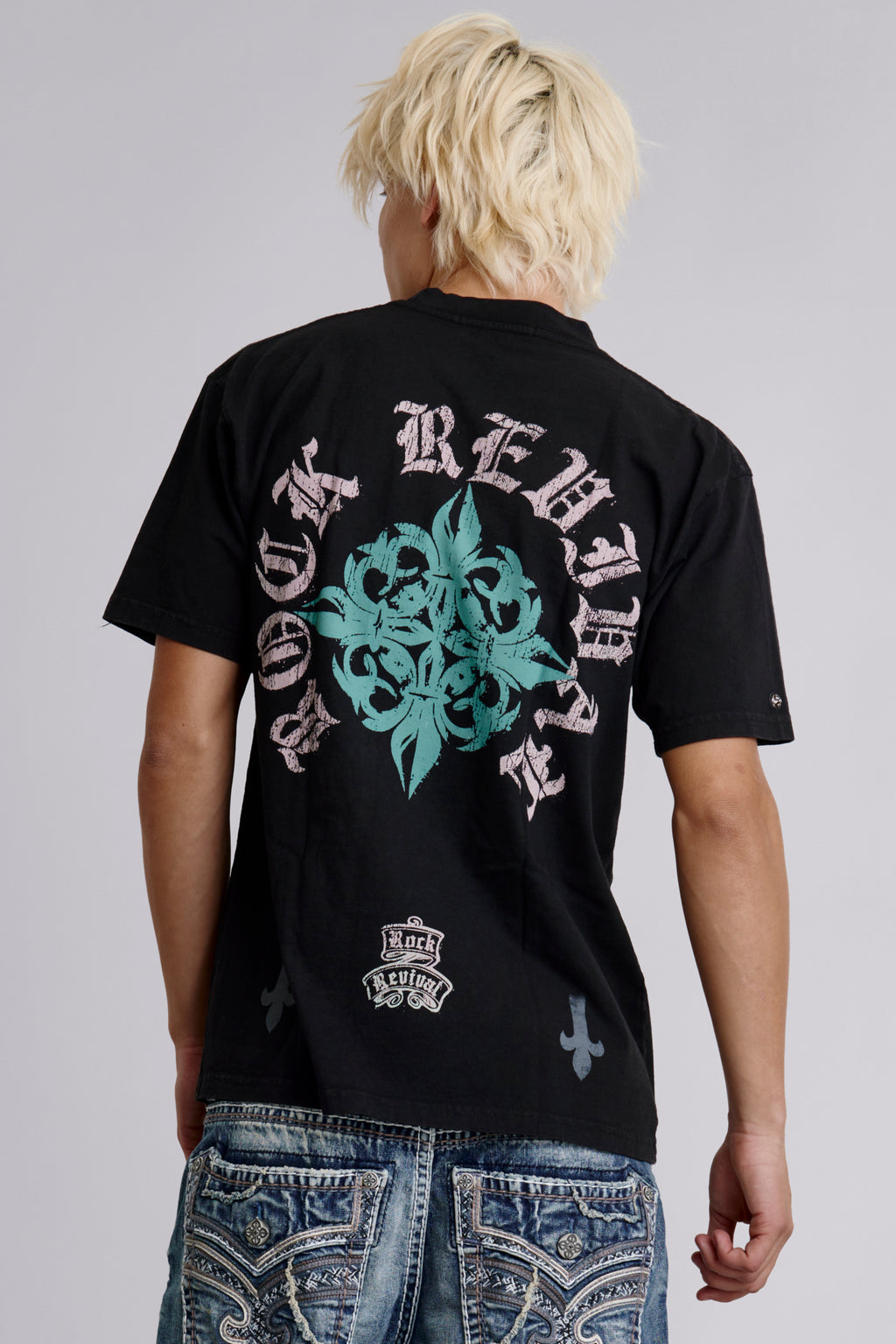 Eternal Tee in Black - Rock Revival®