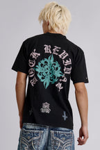 Eternal Tee in Black - Rock Revival®