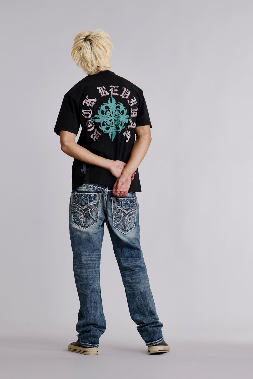 Eternal Tee in Black - Rock Revival®