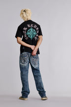 Eternal Tee in Black - Rock Revival®