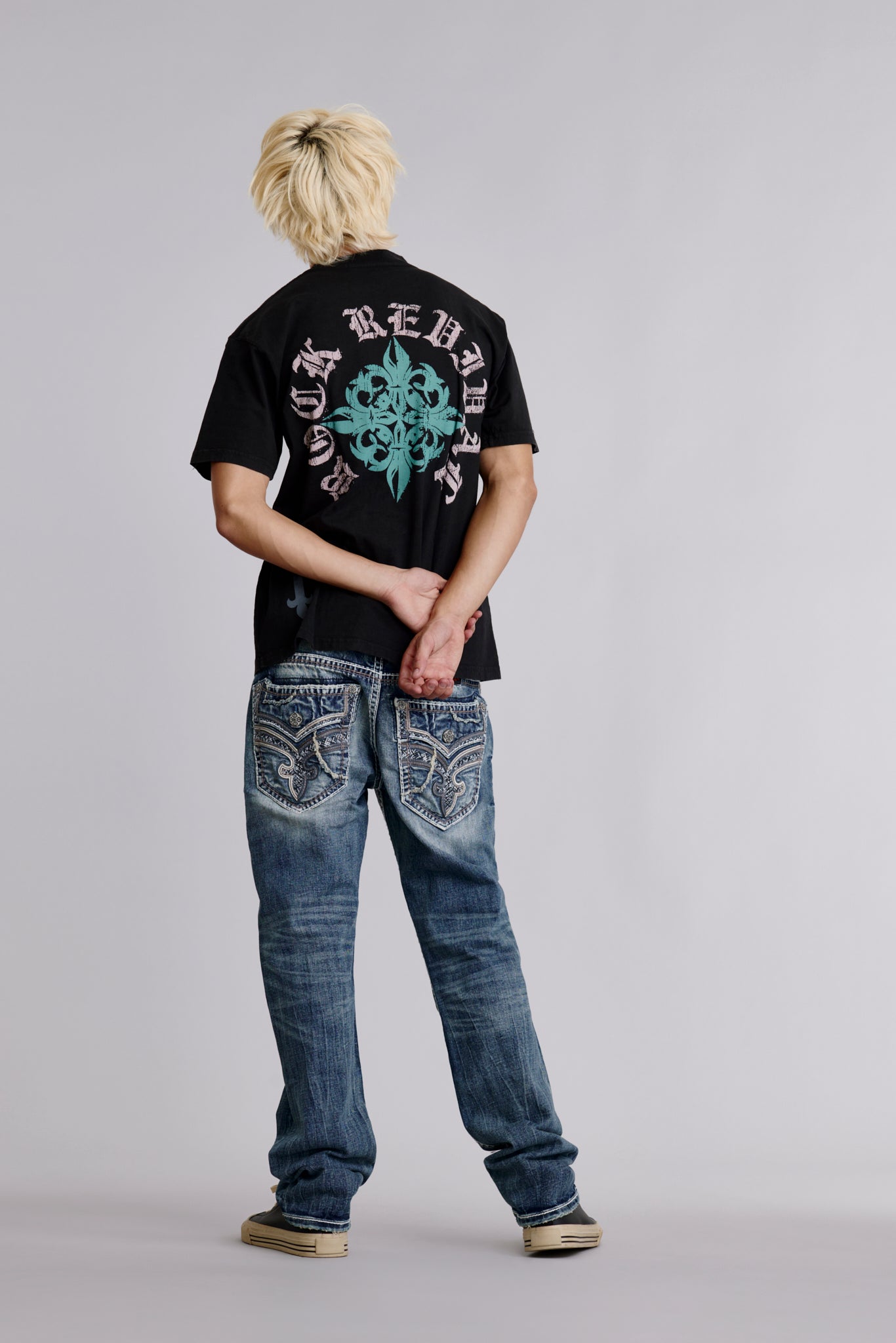 Eternal Tee in Black - Rock Revival®