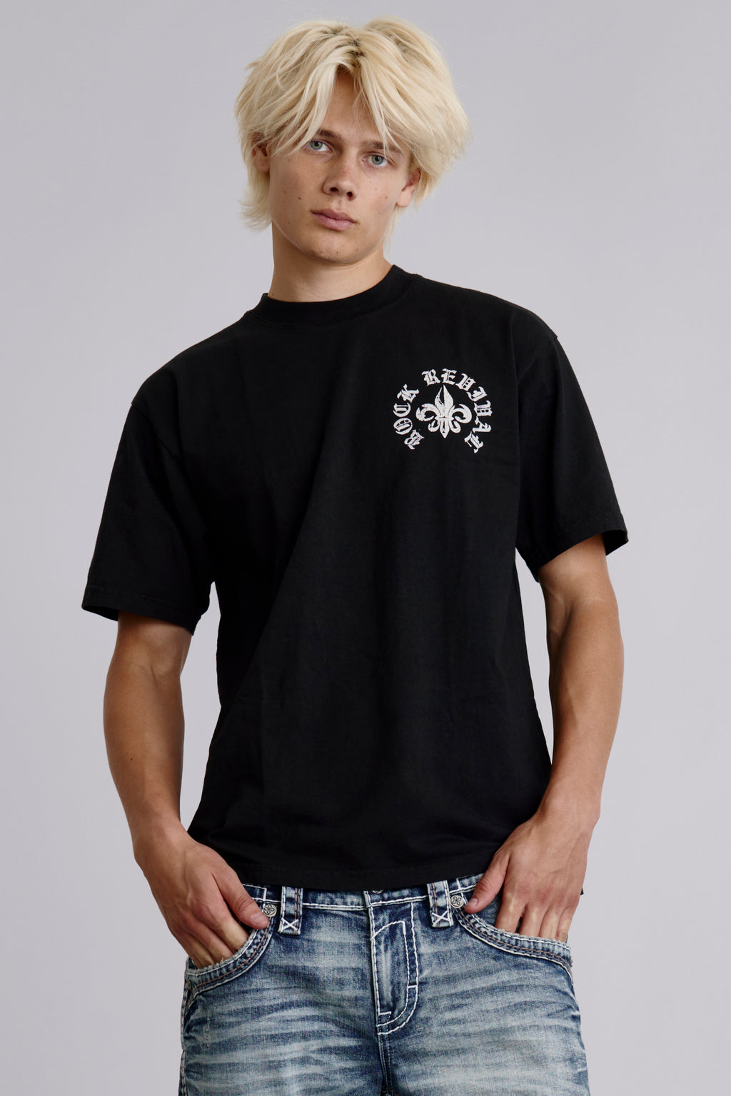 Eternal Tee in Black - Rock Revival®