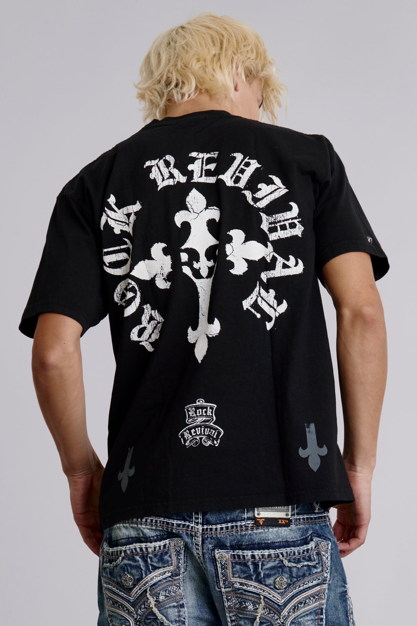 Eternal Tee in Black - Rock Revival®