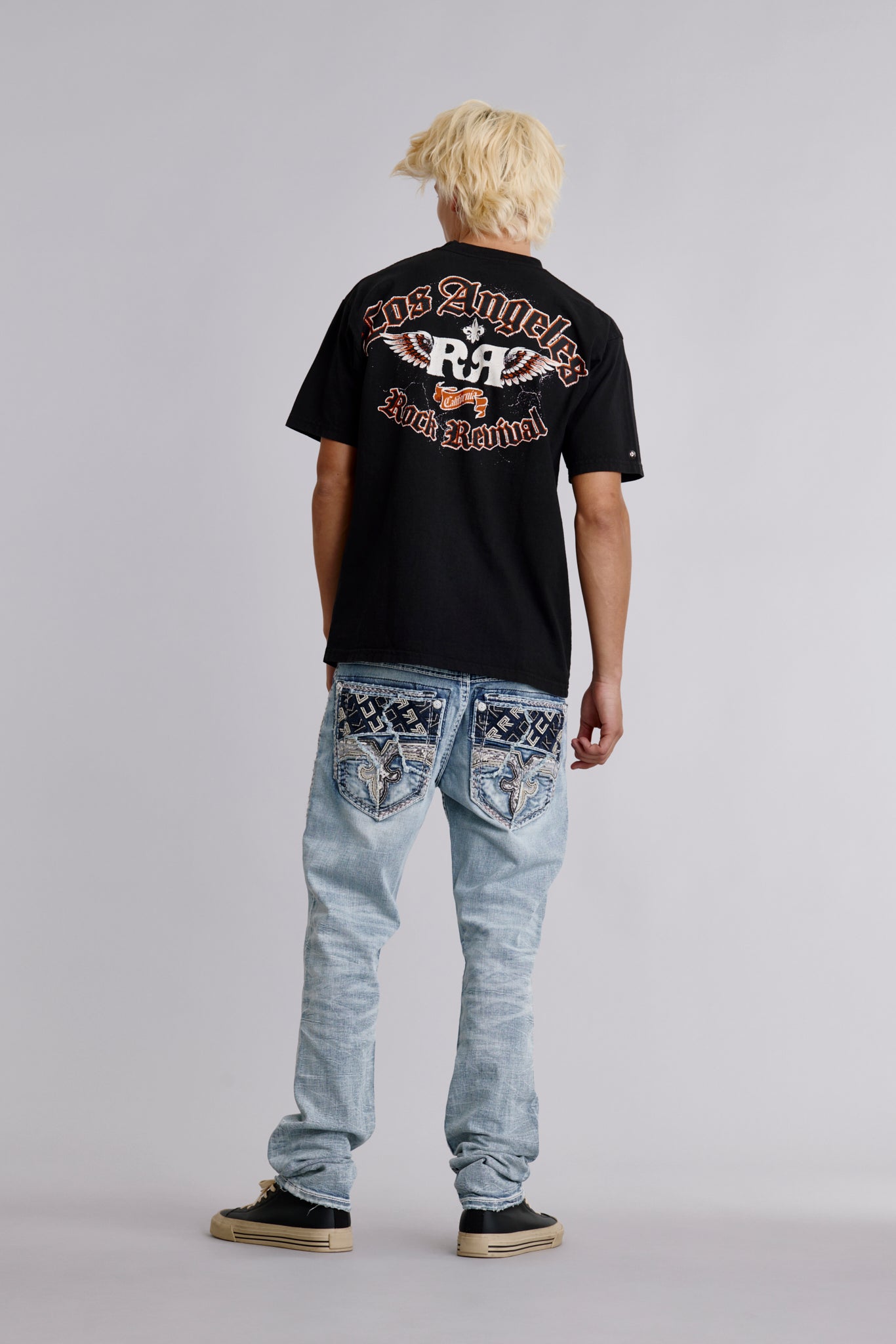Glory Tee in Black - Rock Revival®
