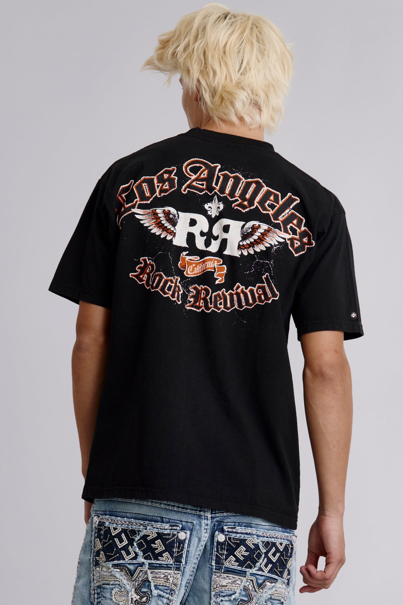 Glory Tee in Black - Rock Revival®