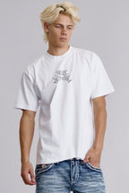 Manifest tee in White - Rock Revival®