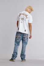 Manifest tee in White - Rock Revival®