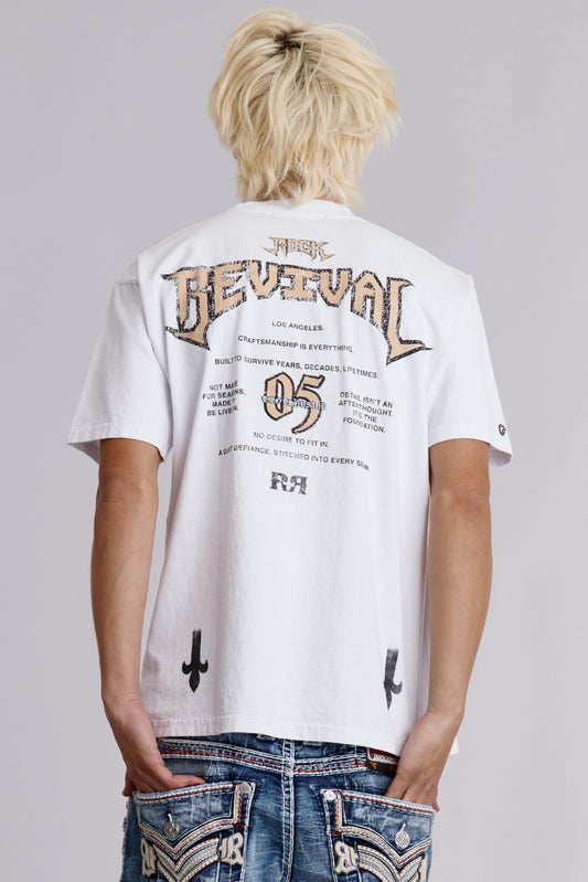 Manifest tee in White