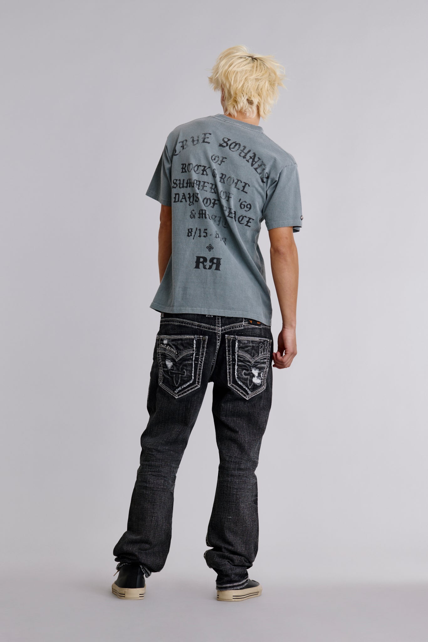 Summer of '69 Tee in LA Gray - Rock Revival®
