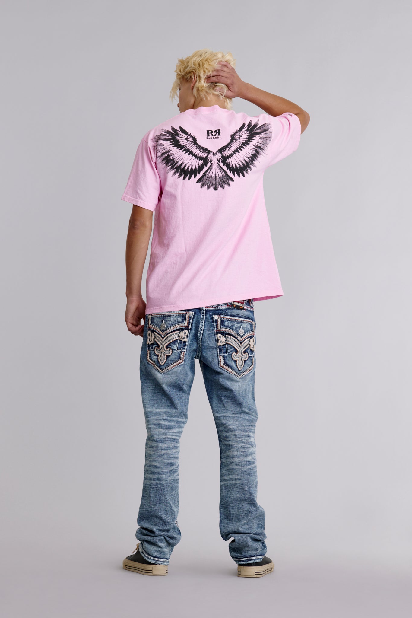 Soundwave Tee in Pink - Rock Revival®