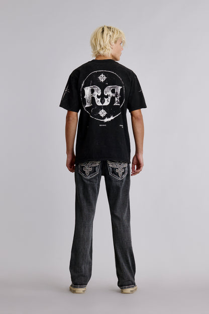Rock Tee in Black - Rock Revival®