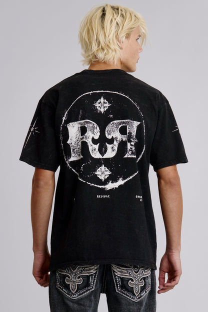 Rock Tee in Black - Rock Revival®