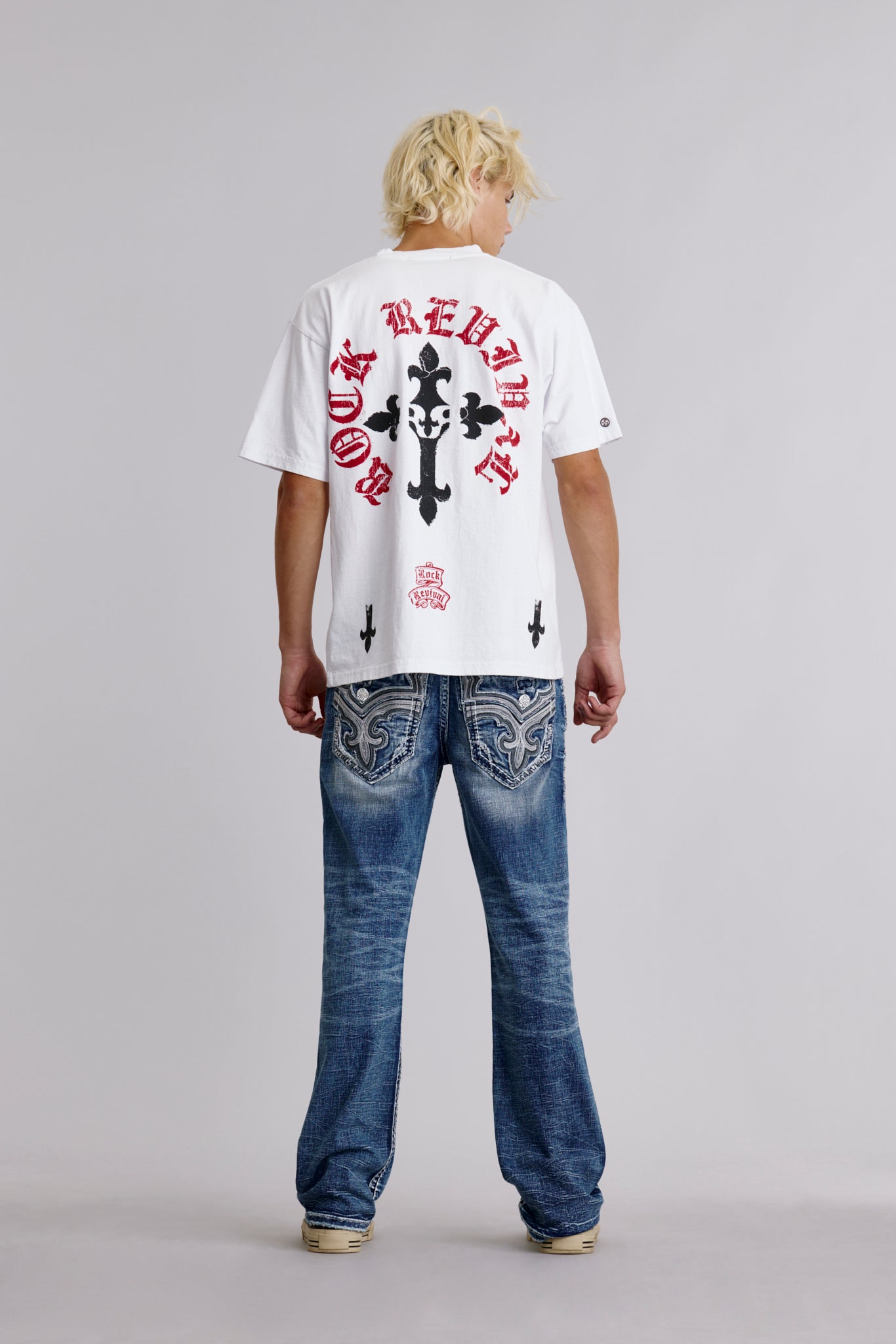 Eternal Tee in White - Rock Revival®