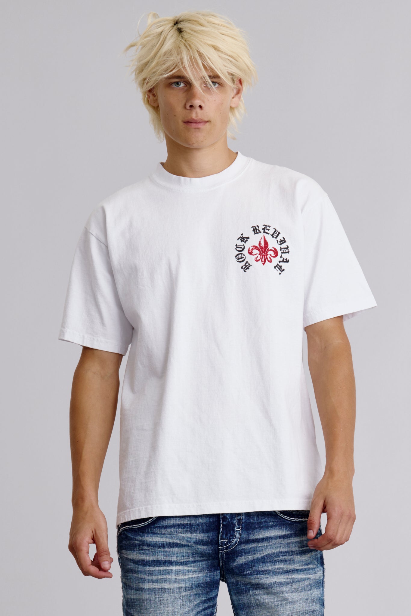 Eternal Tee in White - Rock Revival®