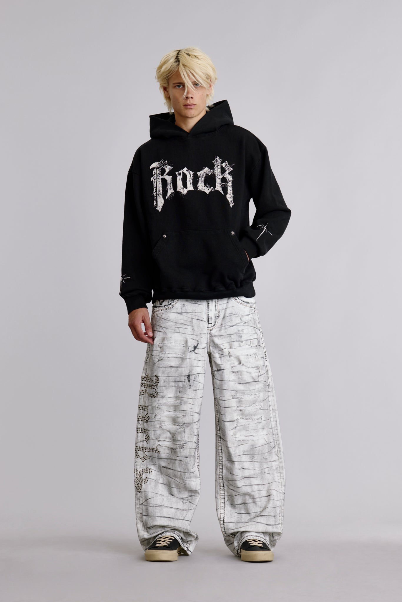 Rock Hoodie in Black – Rock Revival®