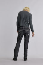 Rustin Relaxed Straight Jeans - Rock Revival®