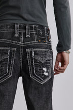 Rustin Relaxed Straight Jeans - Rock Revival®