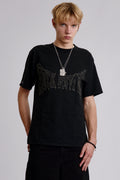 Soundwave Tee in Black - Rock Revival®