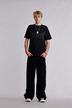 Soundwave Tee in Black - Rock Revival®
