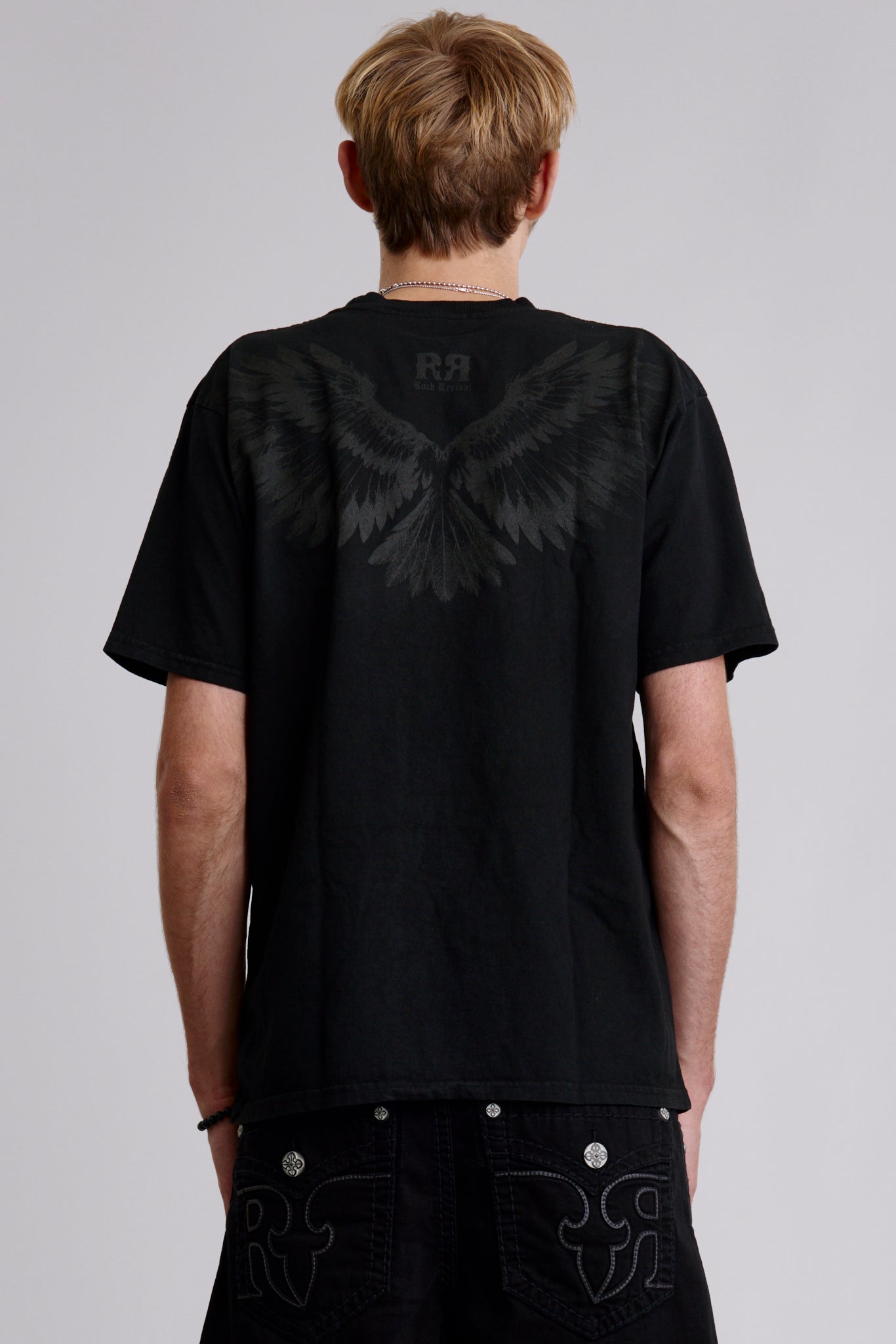 Soundwave Tee in Black - Rock Revival®