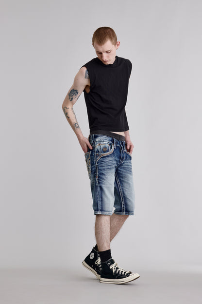 Alpine Denim Shorts - Rock Revival®